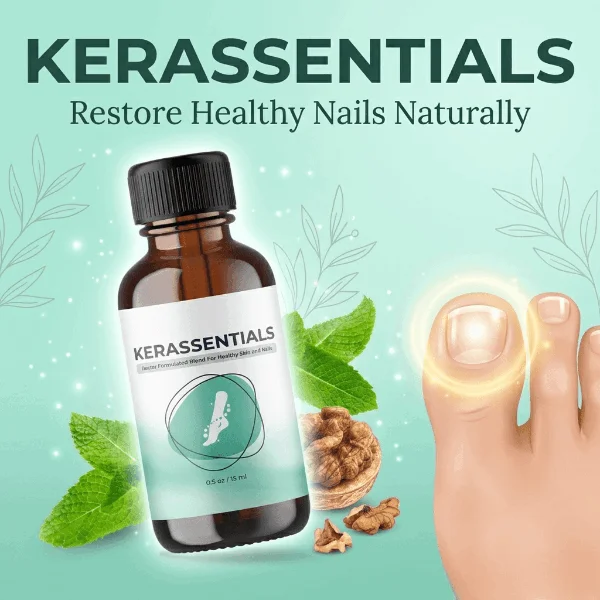 Kerassentials 1 bottle image with teonail